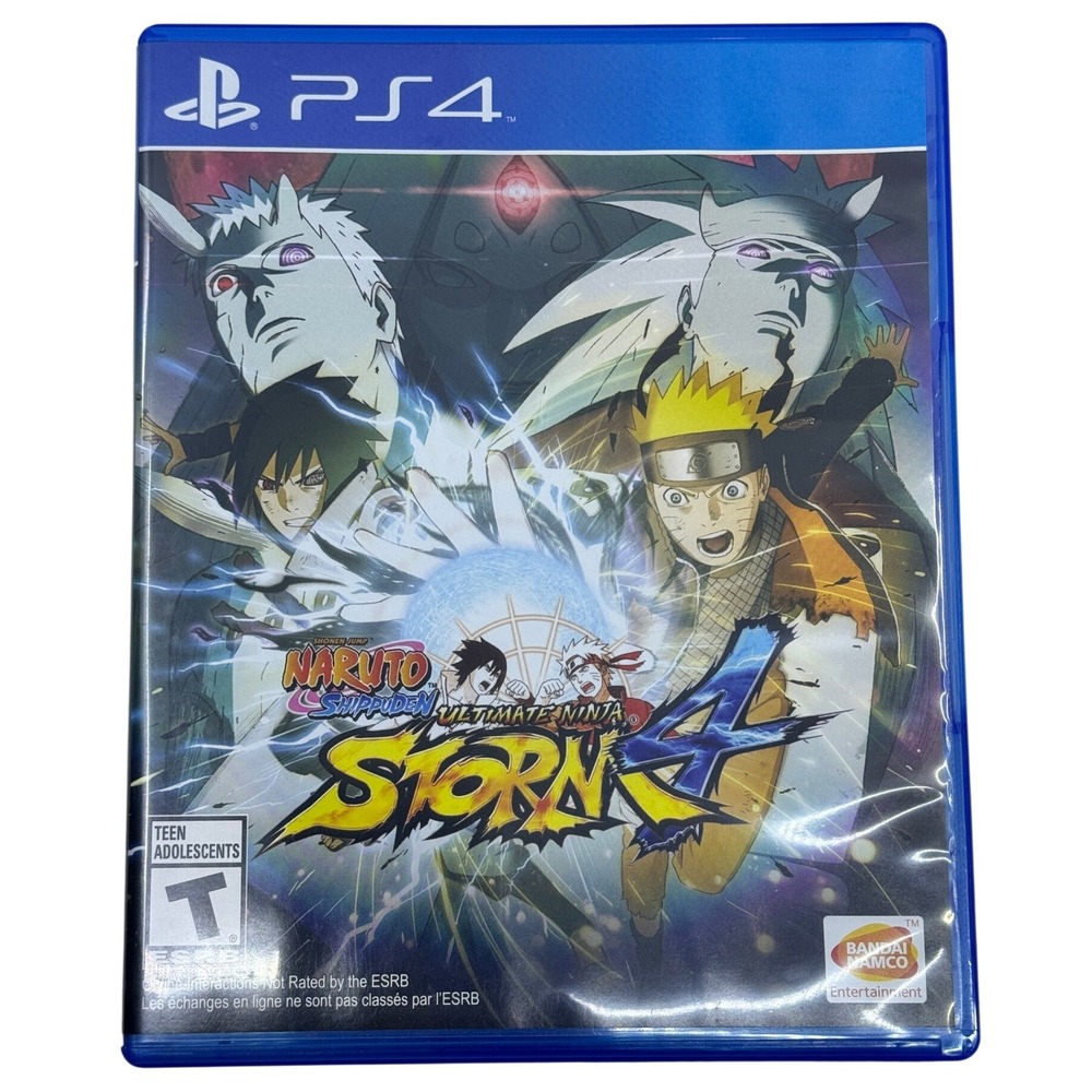 Naruto Shippuden Ultimate Ninja Storm 4 Sony PlayStation 4 PS4 Bandai Namco Game